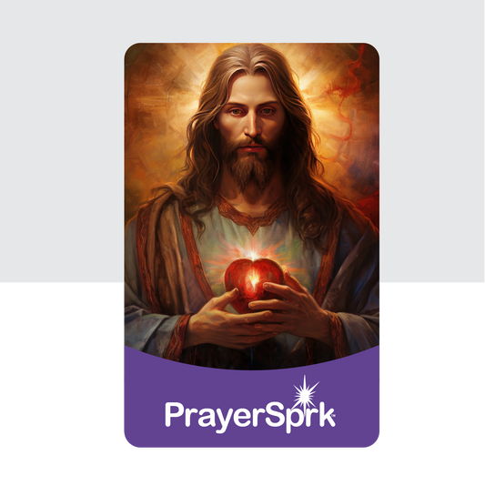 Our Father Prayer Card